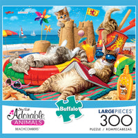 Adorable Animals Beachcombers 300 Large Piece Jigsaw Puzzle Front