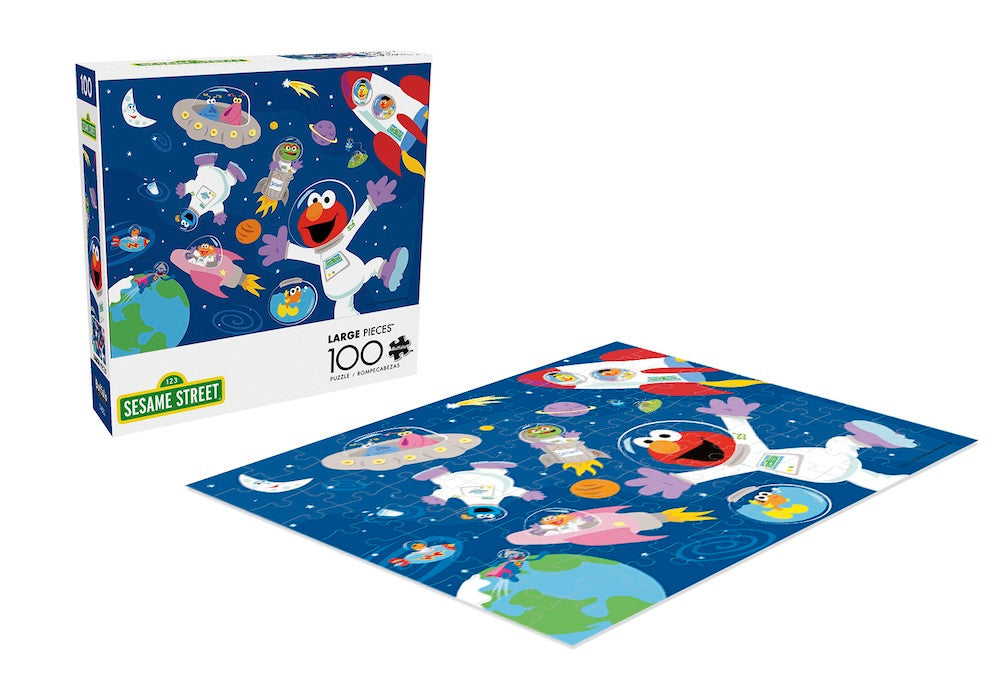 Sesame Street in Space 100 Piece Puzzle