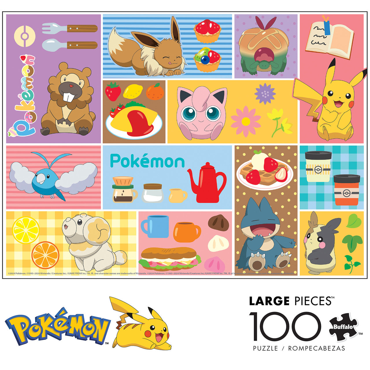 Pokemon Treats 100 Piece Puzzle