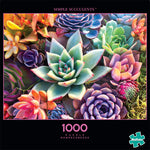 Photography Simple Succulent 1000 Piece Jigsaw Puzzle Front