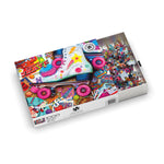 Aimee Stewart: Skate Night 1000 Piece Puzzle (Silver Select Edition) - Giftable Package With Silver Foil Accents