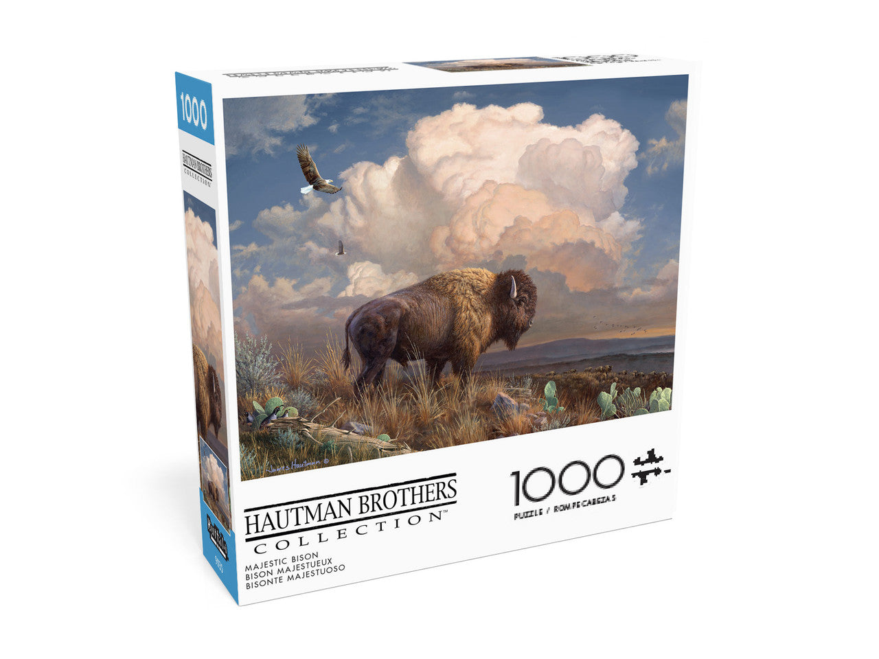 Hautman: Majestic Bison 1000 Piece Puzzle