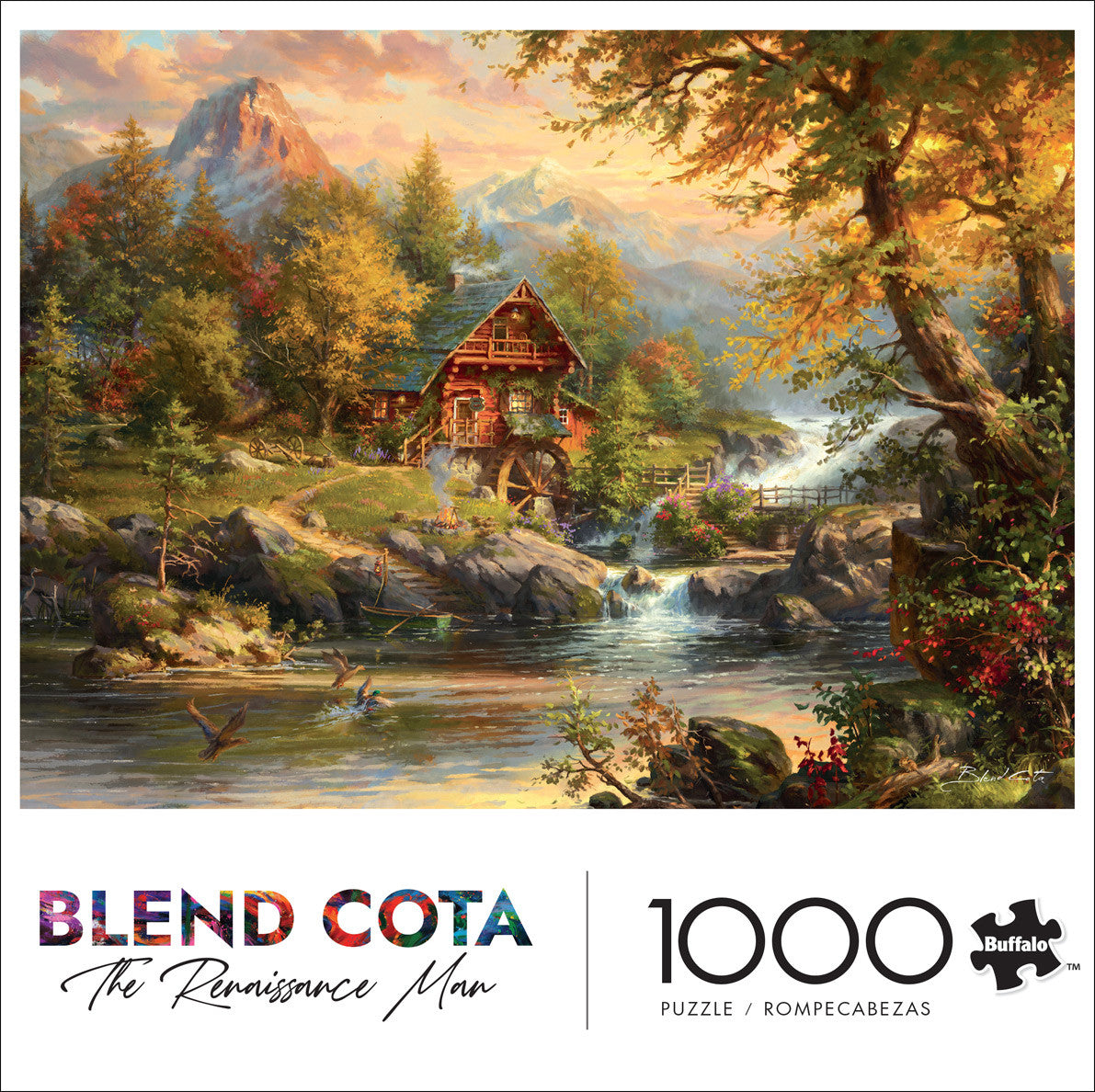 Blend Cota: Summer Cabin 1000 Piece Puzzle