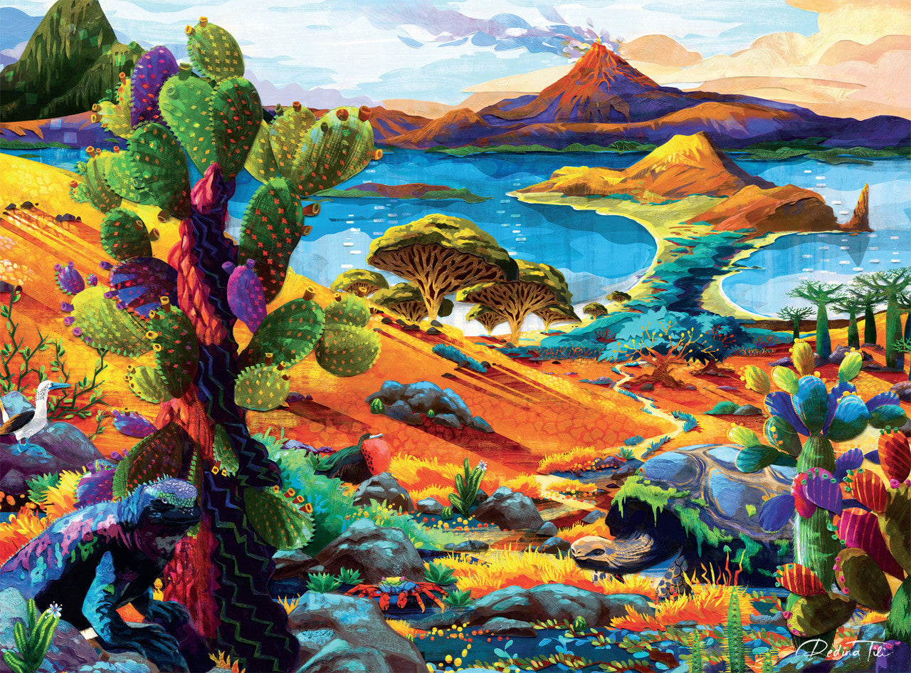 Redina Tili: Galapagos 1000 Piece Puzzle