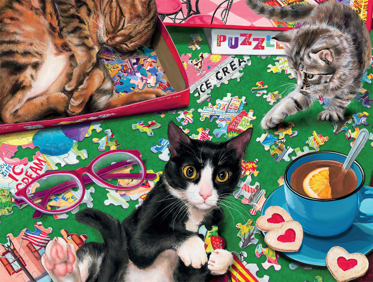 Cats: Puzzle Playtime 750 Piece Puzzle