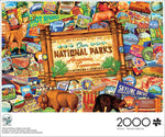 Our National Parks Collage 2000 Piece Puzzle