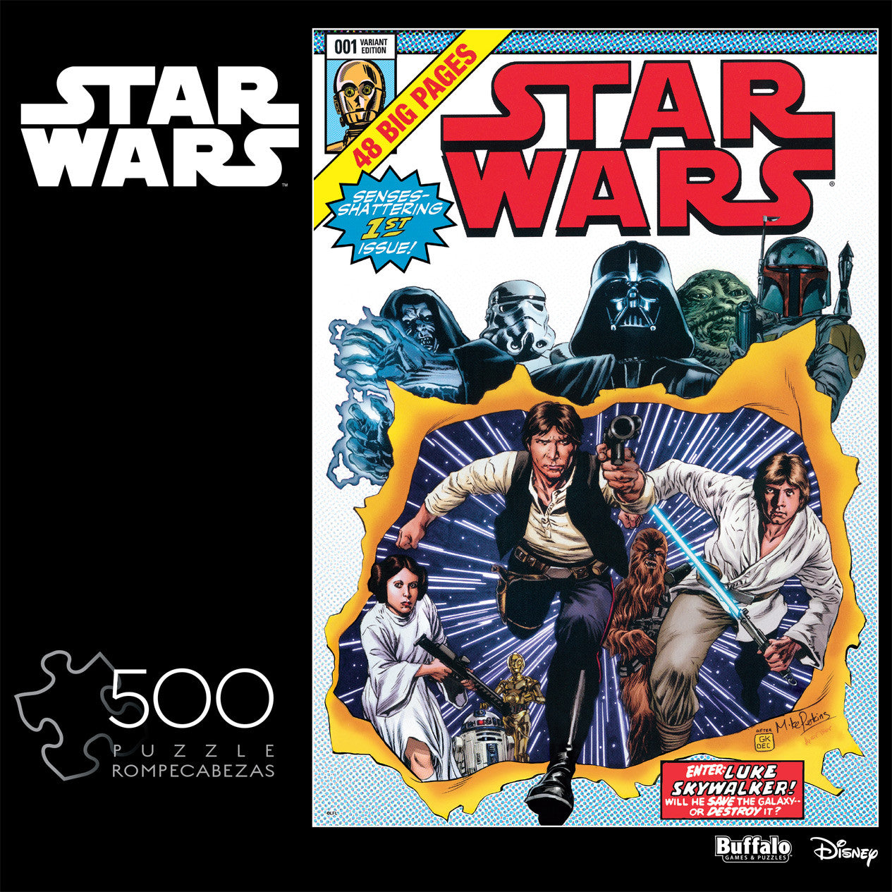 Star Wars - Senses Shattering 500 Piece Puzzle