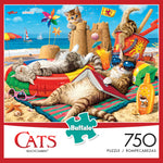 Cats Beachcombers 750 Piece Jigsaw Puzzle Box
